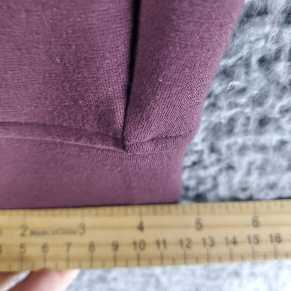 American Eagle Outfitters Pants Mens XS Burgundy Red Polyester Joggers - Picture 9 of 11